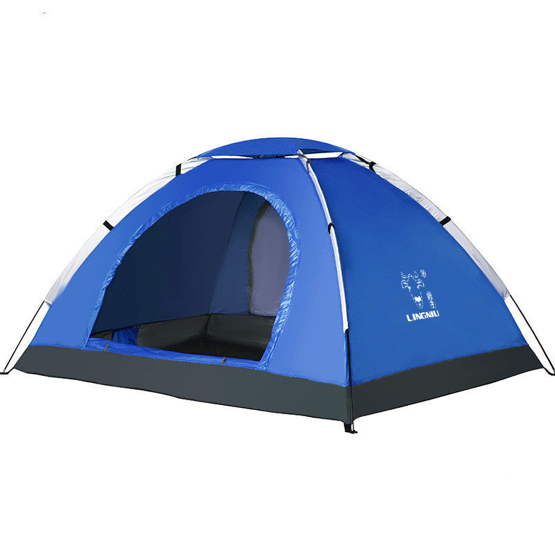 3-4 Person Camping Beach Tent - Lightweight Sun Protection