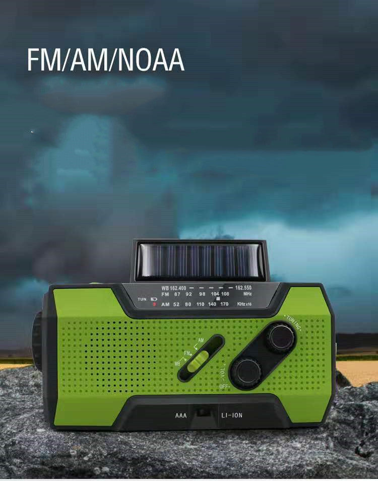 Pocket Solar Radio - Waterproof Outdoor Communication