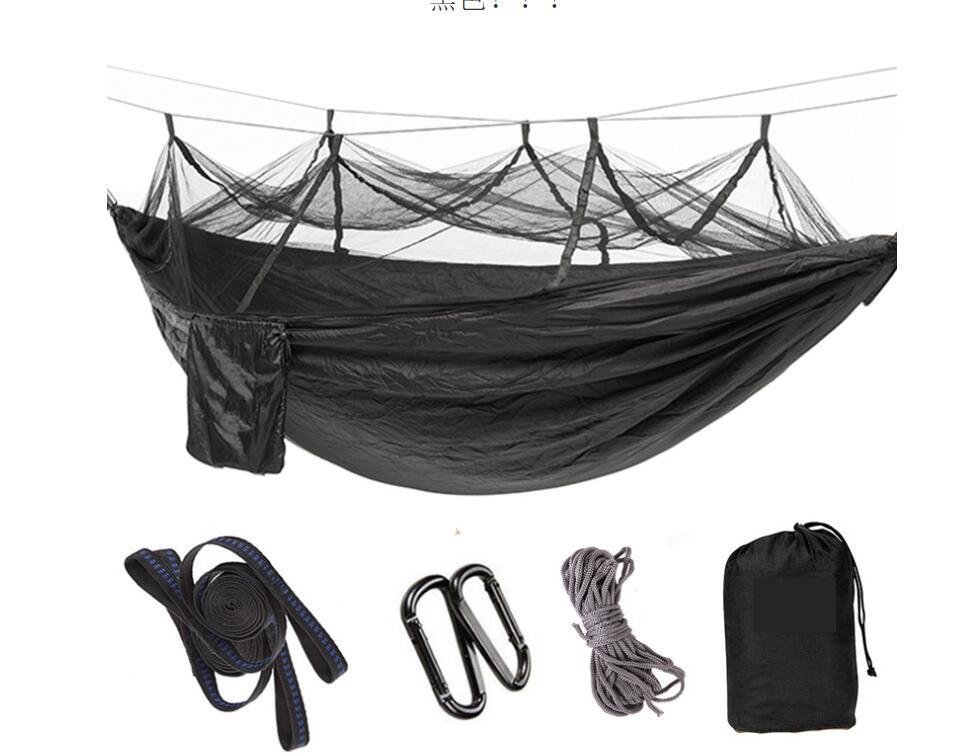 Double Parachute Hammock Mosquito Net - 210T Nylon Anti-Insects