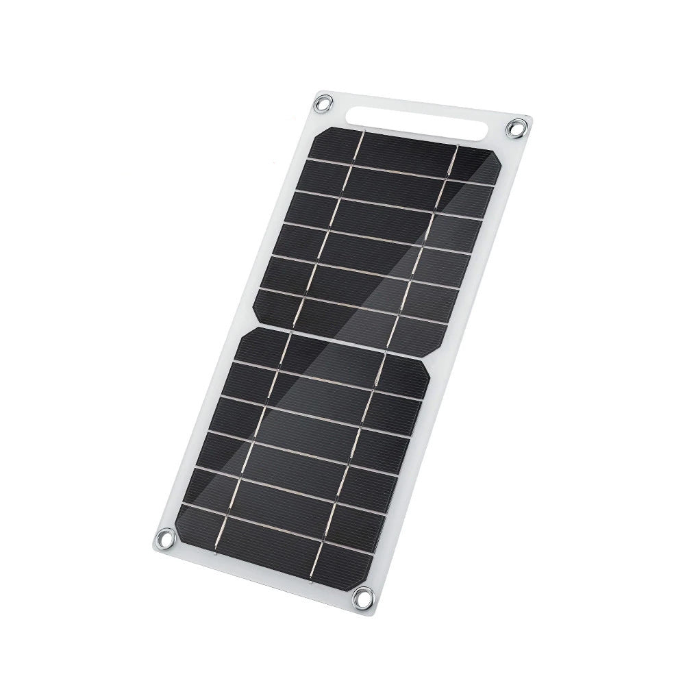 6W Solar Charger for Backpack - Monocrystalline Portable Panel