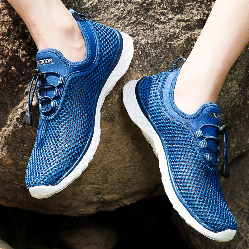 Women's Breathable Mesh Outdoor Sports Shoes 650g