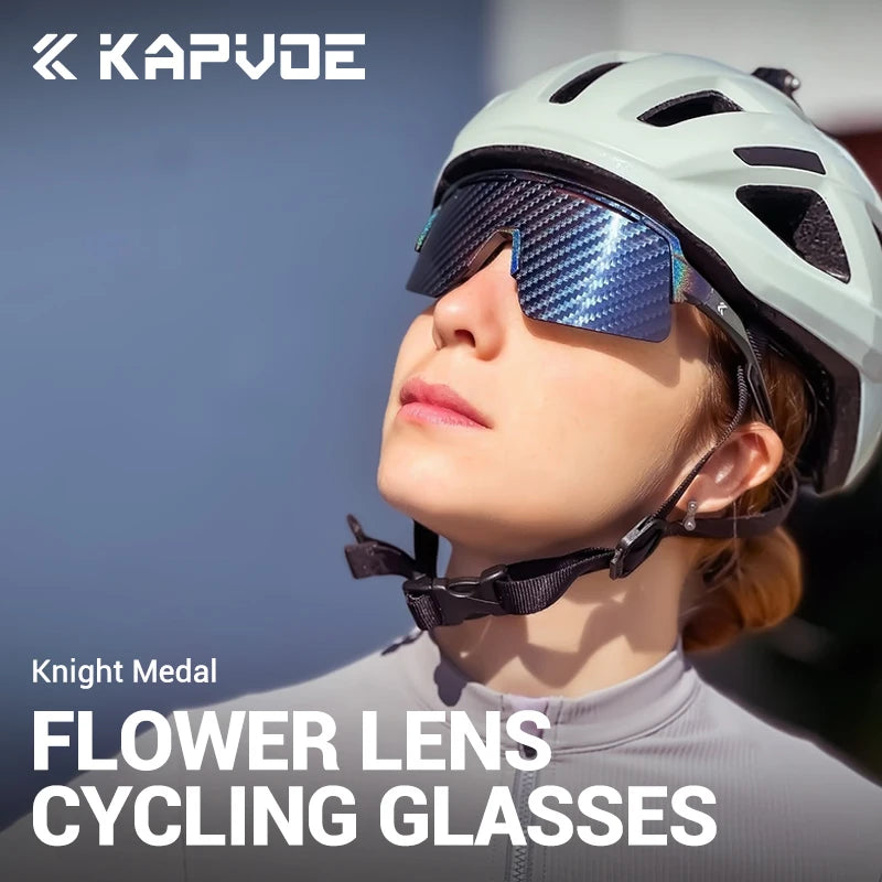KAPVOE Sports Glasses Nano-Lens UV400 Pro Technology