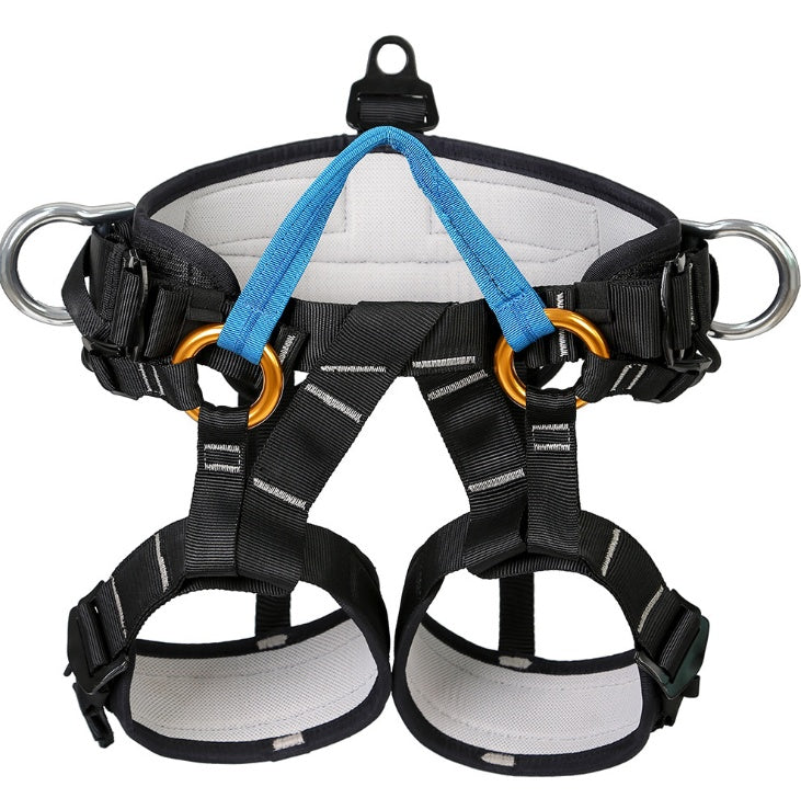 Climbing Harness Hiking Mountaineering - Safety Polyester Half-Body