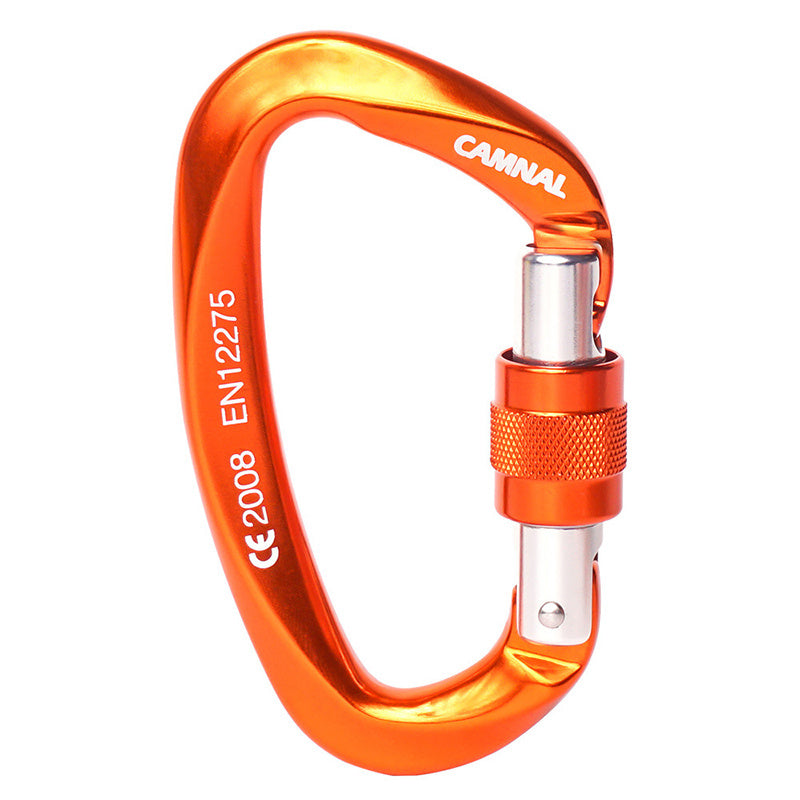 Pro Climbing Carabiners Aluminum 7075 Safety 25kN Ultra-Light