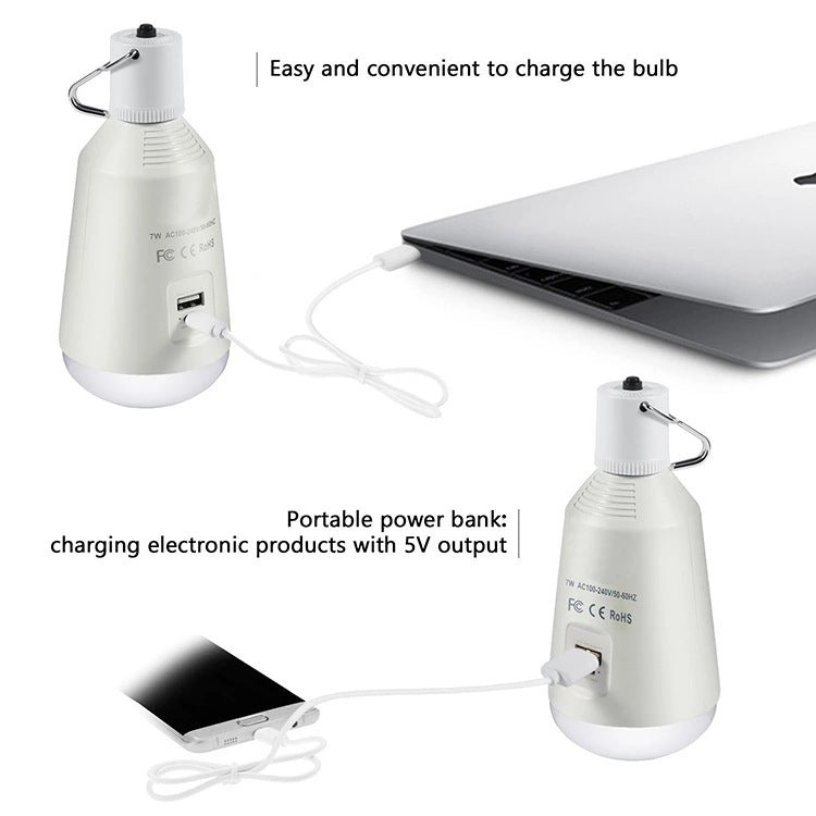Mini Portable LED Hook Light - Multifunctional Camping Tent Lamp
