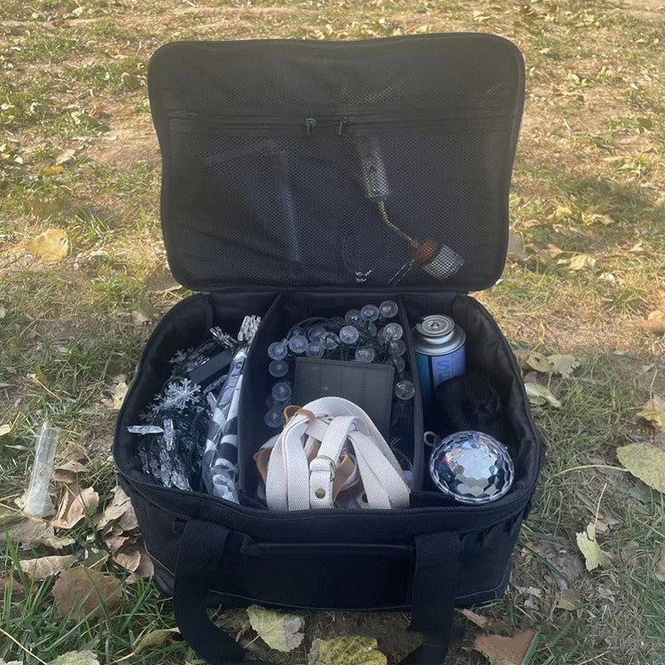 55L Waterproof Camping Storage Bag - Multifunction Organizer