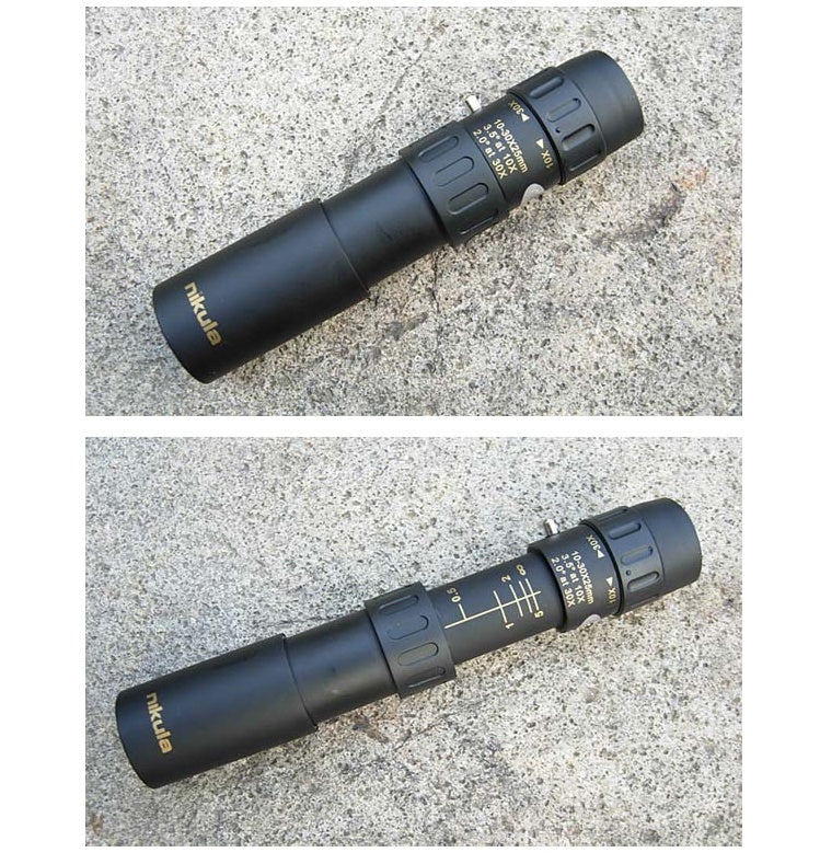 Nicholas 10-30x25 Telescope - Portable Variable Zoom