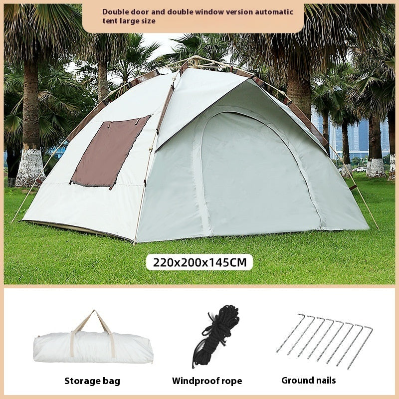 Automatic Pop-Up Camping Tent - Instant Set Up 2-4 Persons