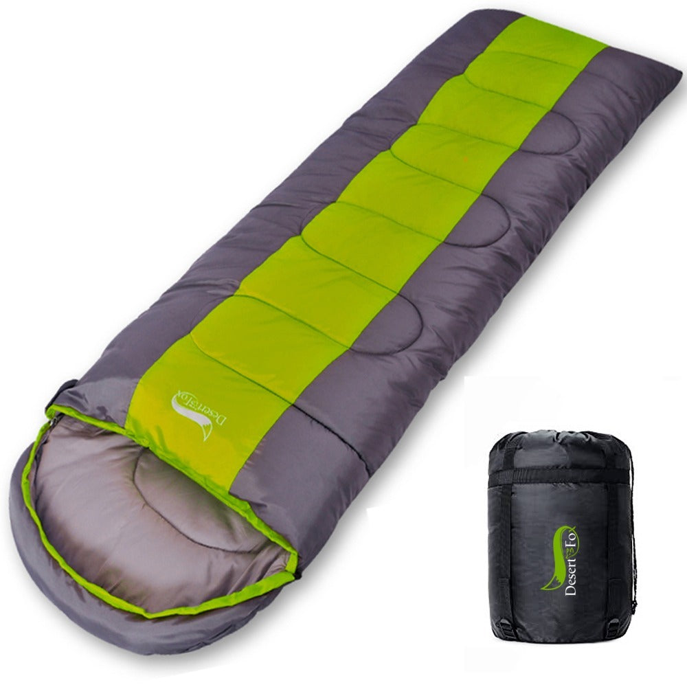 4 Season Sleeping Bag - Lightweight 210T Polyester Camping Hiking
