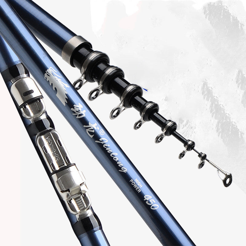 Carbon Rock Fishing Rod - Sea &amp; River 2.7-5.4m