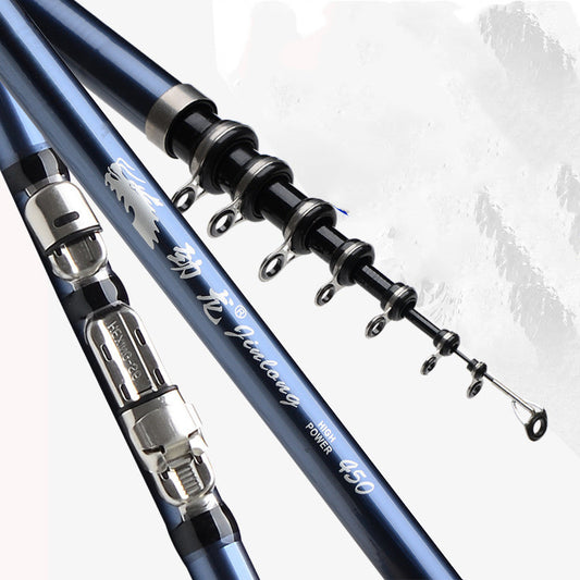 Carbon Rock Fishing Rod - Sea &amp; River 2.7-5.4m