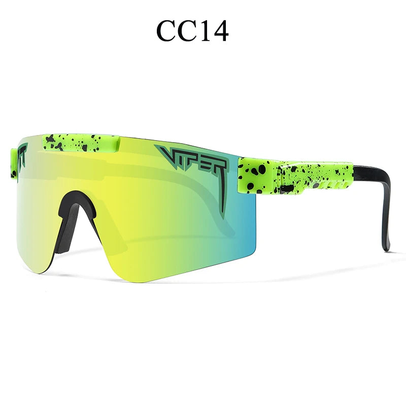 Pit Viper Style Sport Cycling Glasses - UV400 Unisex Outdoor