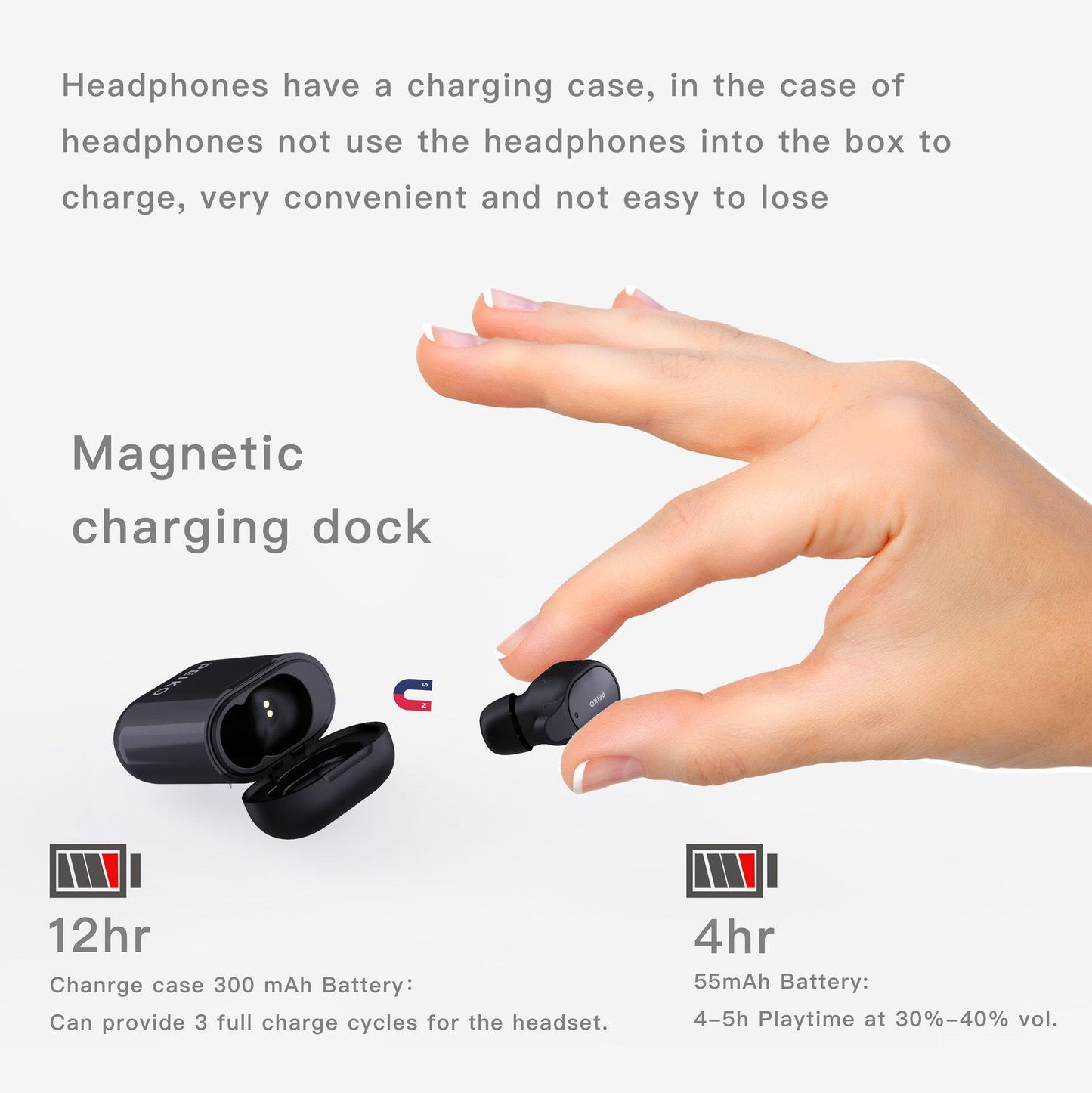 Smart Bluetooth Translation Headset Instant Wireless Headphone Language