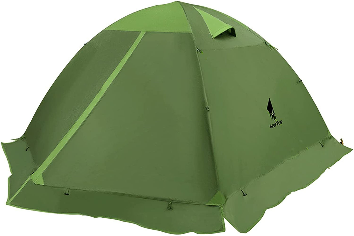 2 Person Double Wall Camping Tent - Easy to Set Up and Waterproof 3000mm