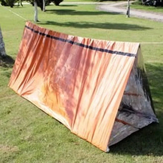 Mylar Hypothermia Survival Kit - Bushcraft Thermal Blanket