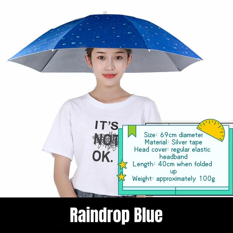 Portable Anti-UV Umbrella - Foldable Travel Camping