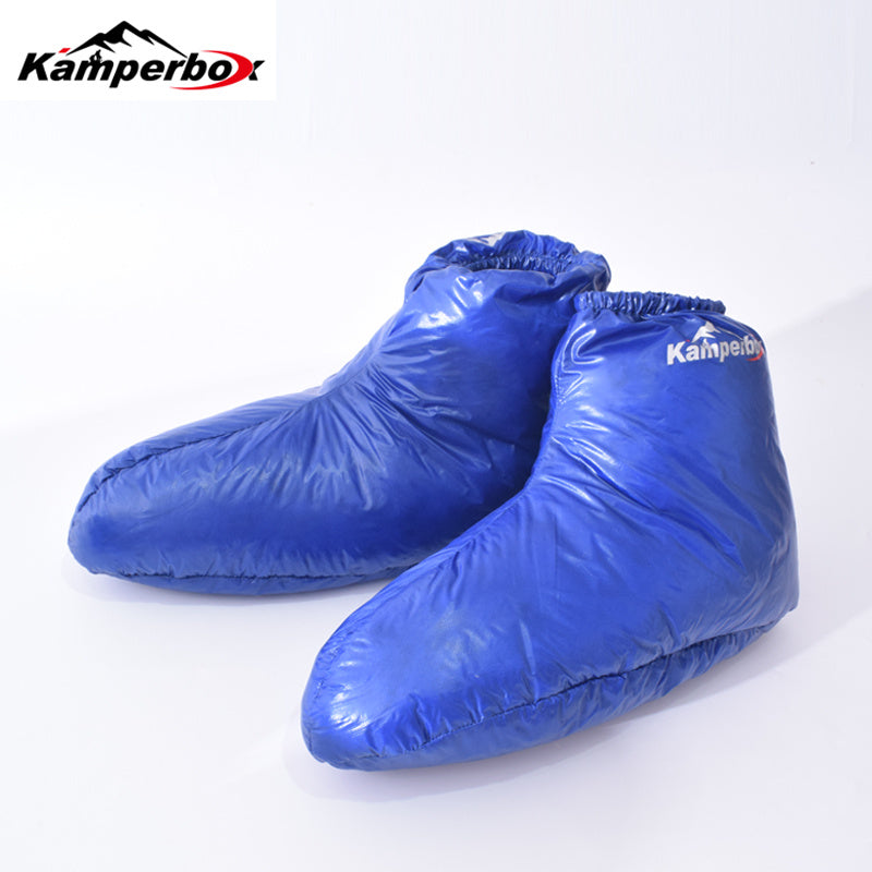 Kamperbox Camping Boots Socks AQ3 120g Down Slippers