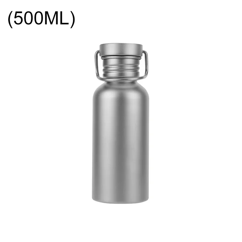 AED4 Titanium Alloy Sport Bottle - Ultra-Lightweight Leakproof 3 Sizes Cycling Hiking