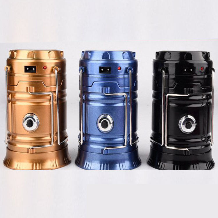 Telescopic Solar Camping Lantern - Multifunction