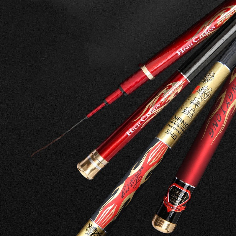 Taiwan Carbon Fishing Rod 8.1m - Ultra Light Hard Action