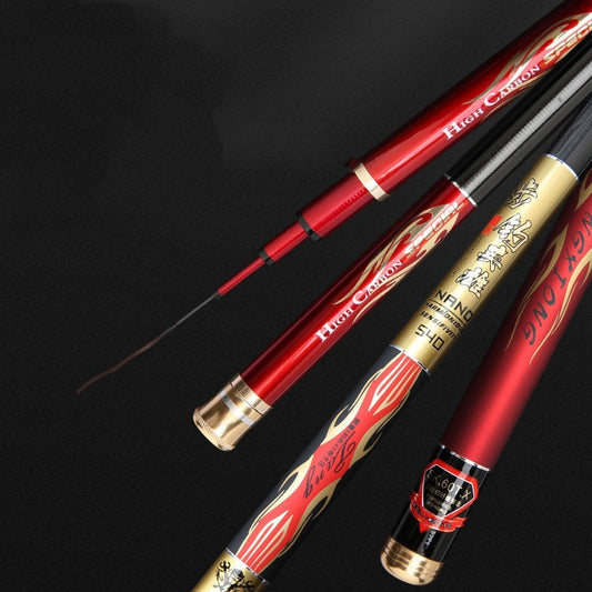 Taiwan Carbon Fishing Rod 8.1m - Ultra Light Hard Action