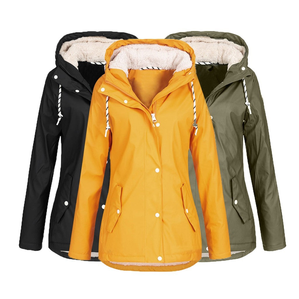 Women's Winter Sports Jacket - Outdoor Warm Resistant 538g S-3XL