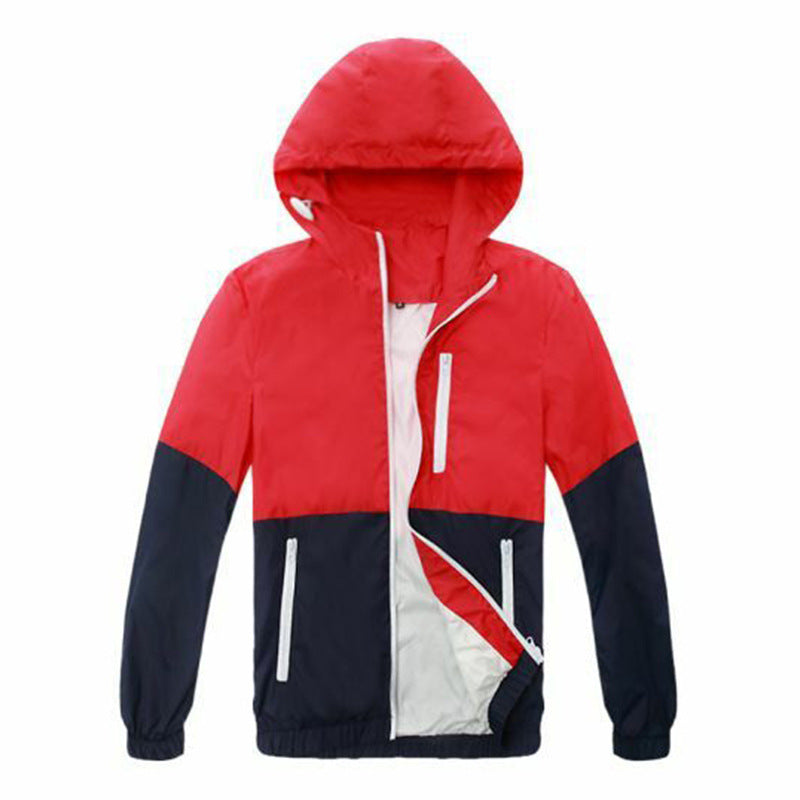Men's Hooded Trench Jacket - Spring Autumn Fine Trend 350g