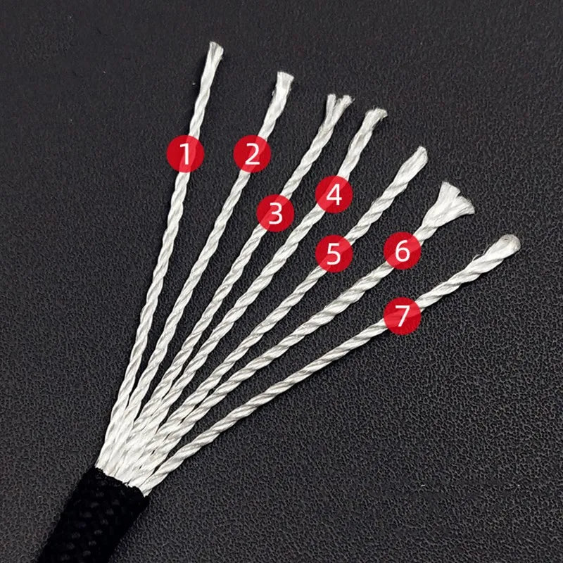 Parachute Cord 550 - 7 Strands 4mm Camping Survival Hiking