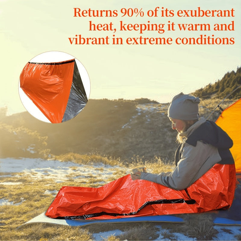 Emergency Bivouac Sleeping Bag - Waterproof Thermal 72g