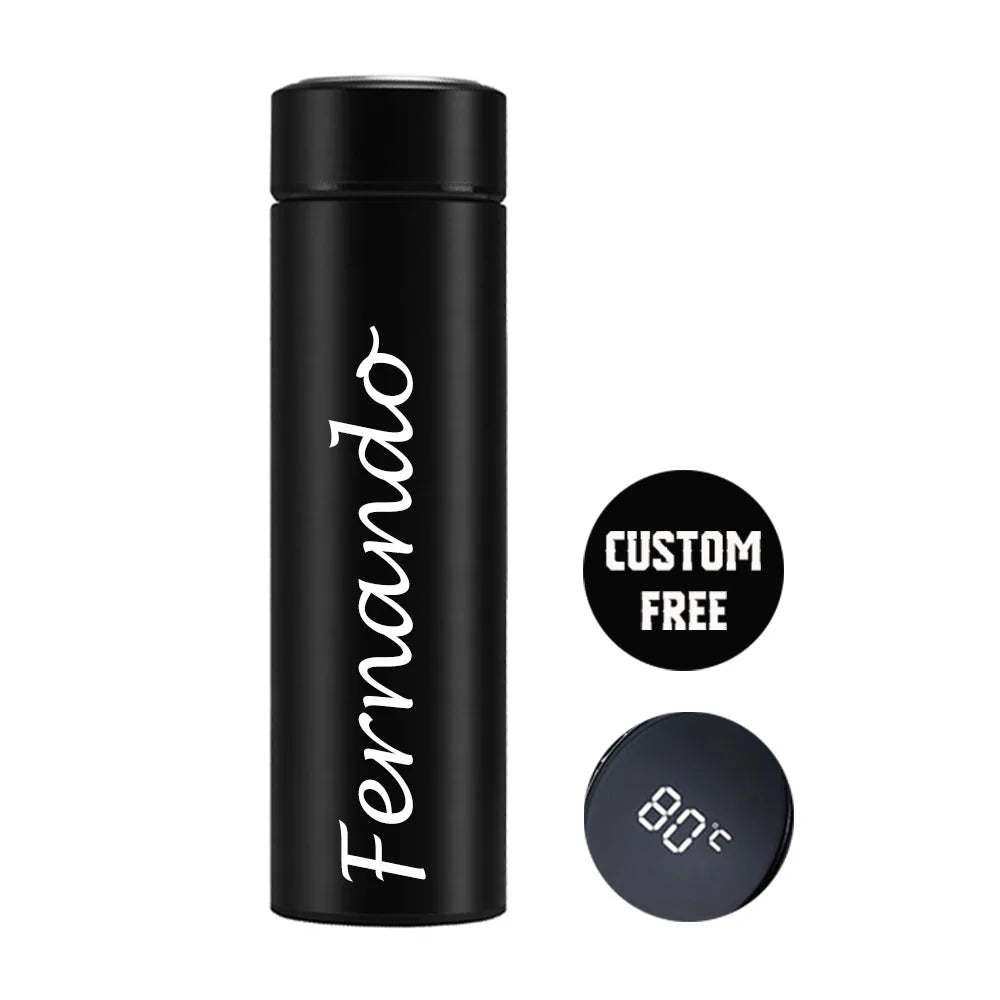 500ml Personalized Smart Bottle with Temperature Display