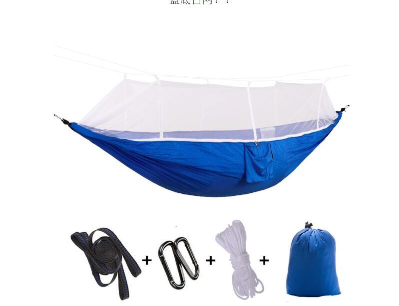 Double Parachute Hammock Mosquito Net - 210T Nylon Anti-Insects