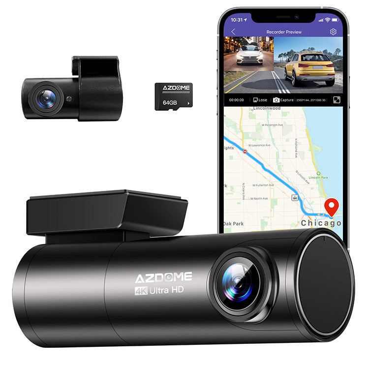 Connected voice-activated HD night vision recorder