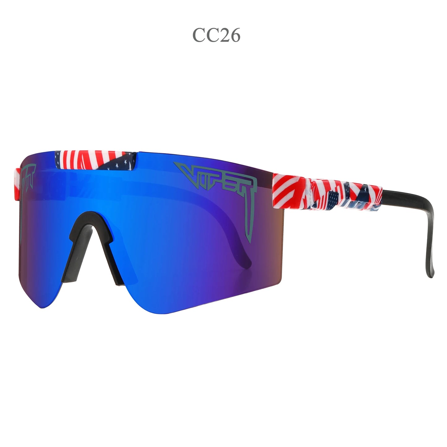 Pit Viper Style Sport Cycling Glasses - UV400 Unisex Outdoor