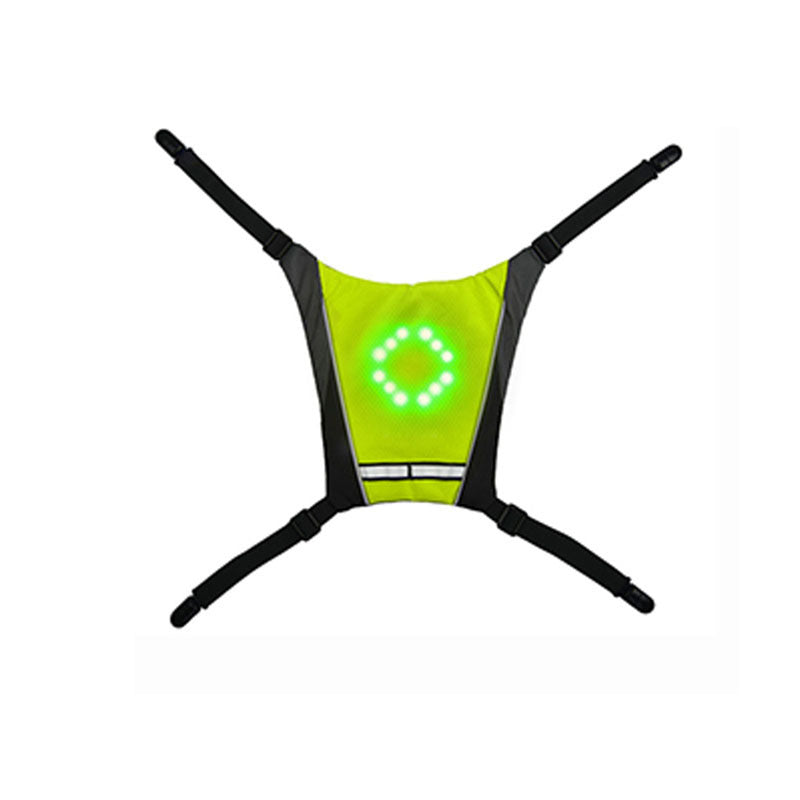 LED Signaling Vest - High Visibility Cycling Safety