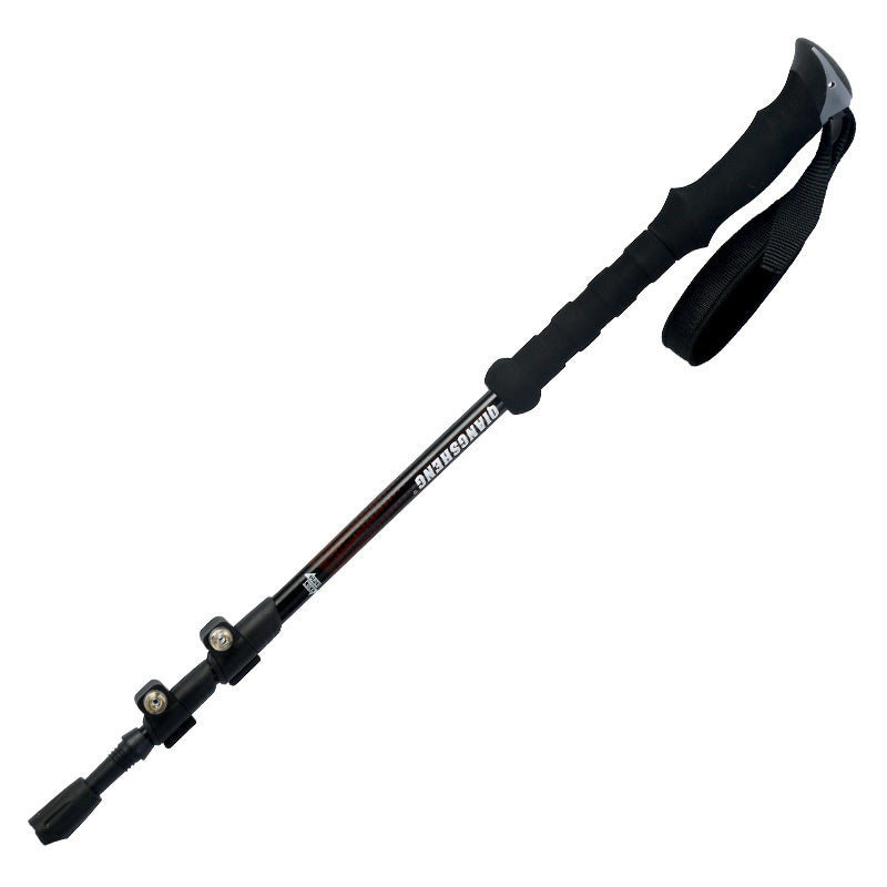 Telescopic Hiking Pole Straight Handle - 271g Aluminum