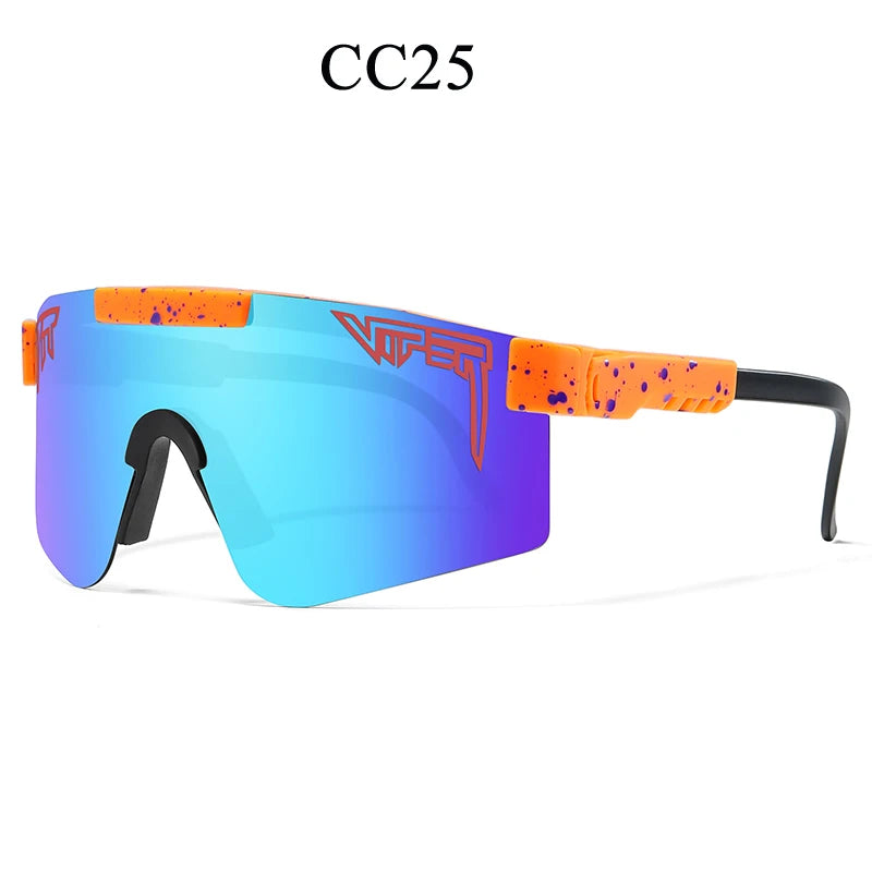 Pit Viper Style Sport Cycling Glasses - UV400 Unisex Outdoor