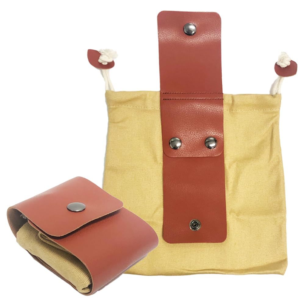 Foldable Canvas Picking Bag - Multifunction Kit Size 23x21cm