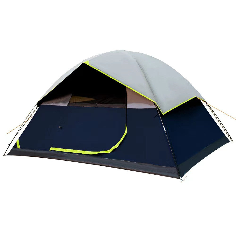 4 Person Camping Tent - Darkroom Anti-Light Family