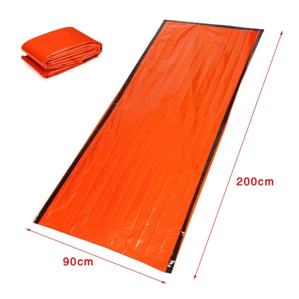 Emergency Aluminum Sleeping Bag - 200g Thermal Insulation Survival Kit