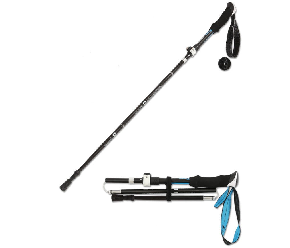 Foldable Telescopic Hiking Pole - Ultra-Light Aluminum 333g