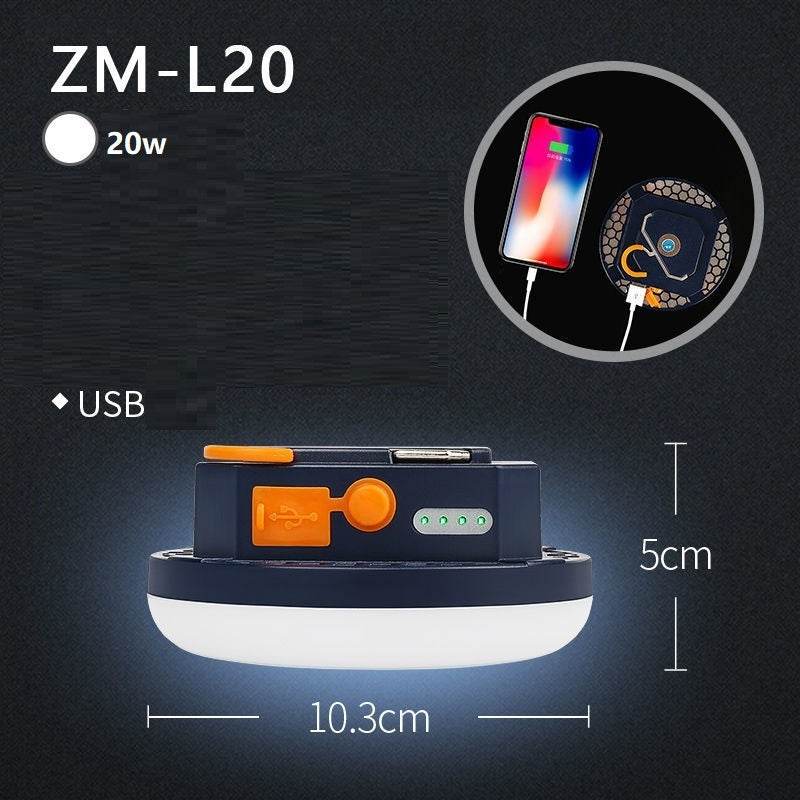 3000LM Magnetic Rechargeable LED Flashlight - 10000mAh Battery
