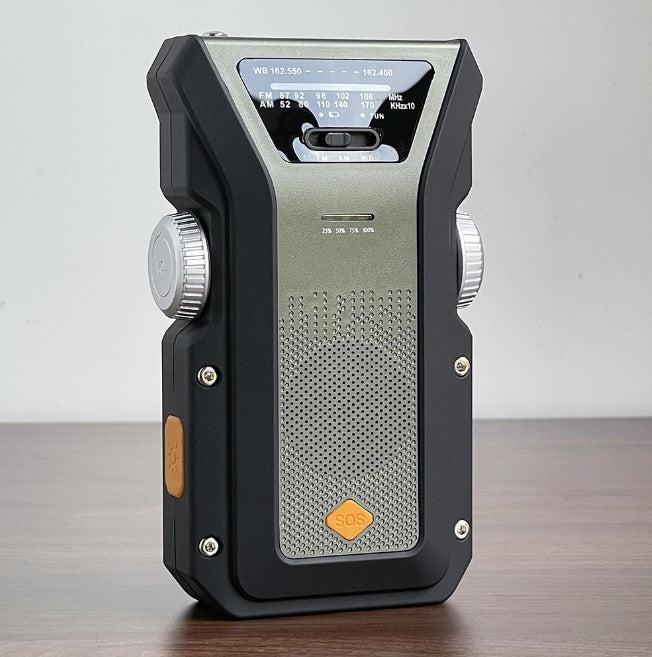 Solar Emergency Radio and Dynamo (Crank)