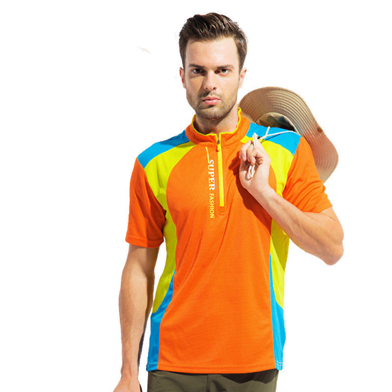 Couple Quick Dry T-shirt - Round Neck Outdoor Autumn 430g