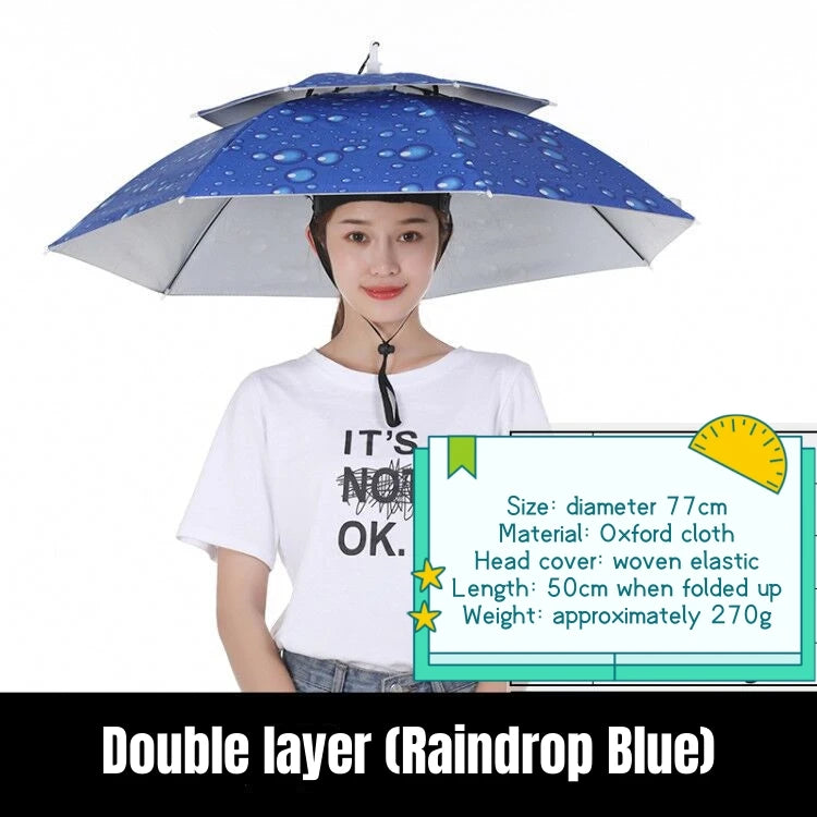 Portable Anti-UV Umbrella - Foldable Travel Camping