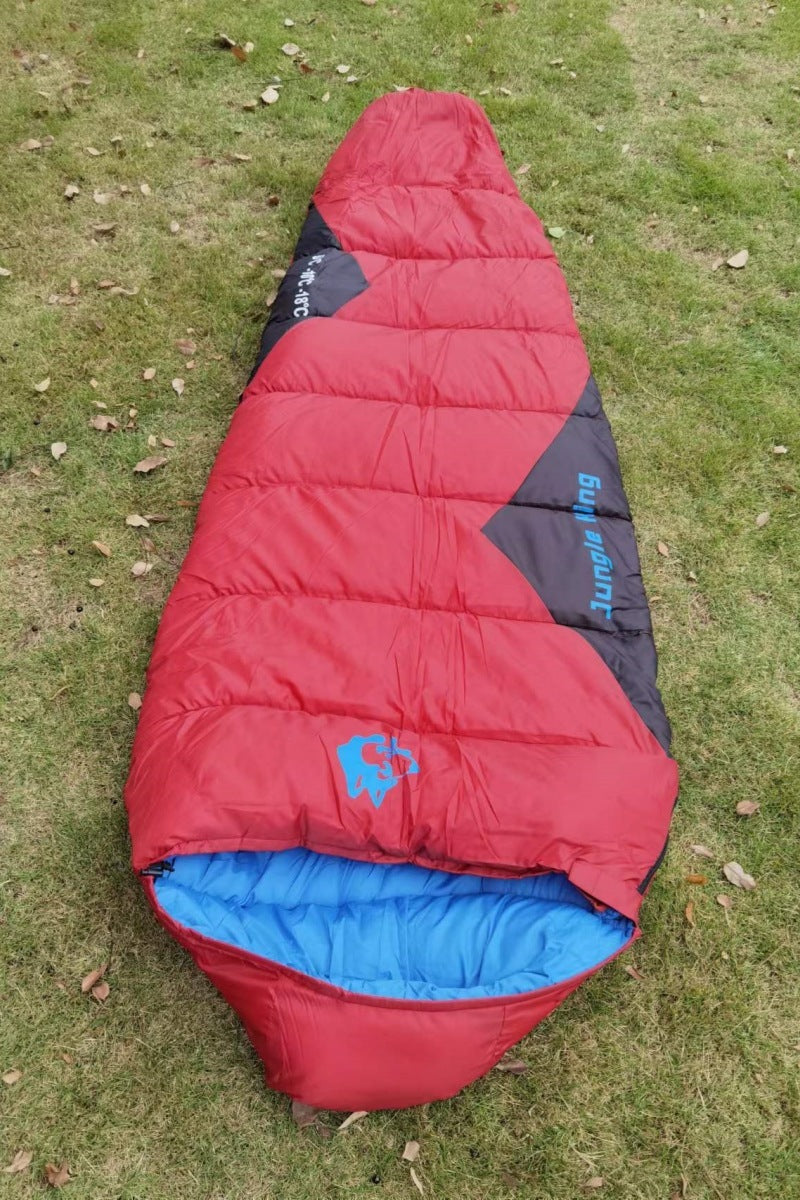 Cotton Fishing Sleeping Bag Autumn-Winter - Cold Camping 230x80cm
