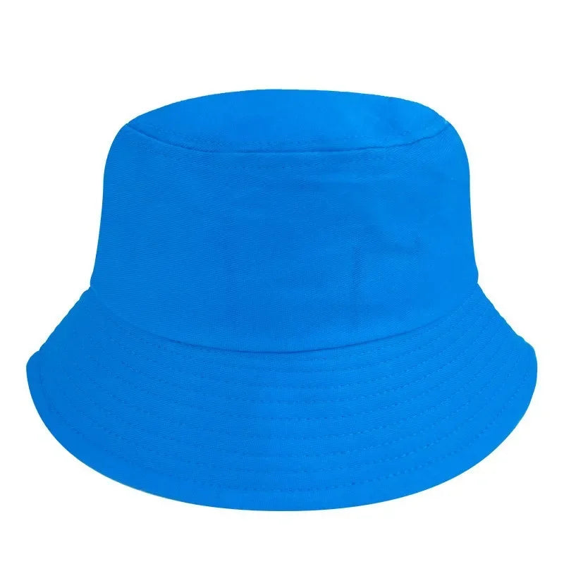 Customizable Cotton Bob Hat - Embroidered Logo Print 21 Summer Colors