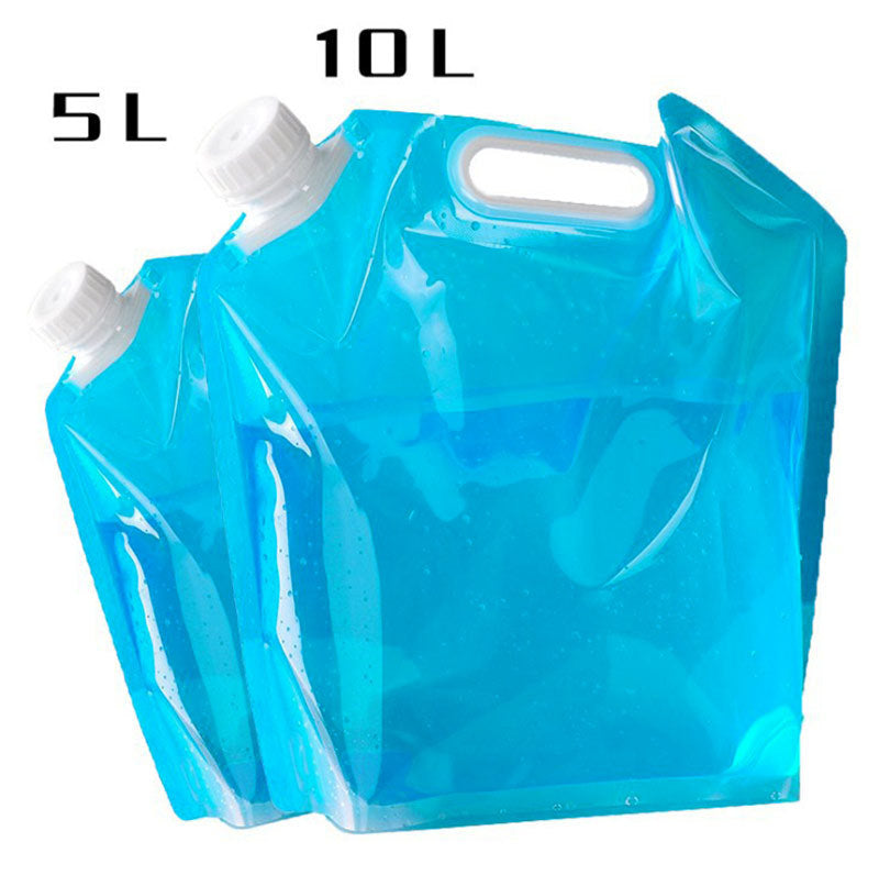 5L/10L PVC Foldable Water Bag Portable Camping Container