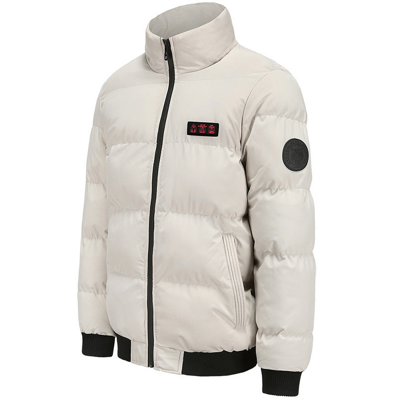 USB Heated Jacket Winter - Rechargeable Outdoor Windbreaker 850g