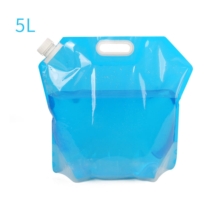 5L/10L PVC Foldable Water Bag Portable Camping Container