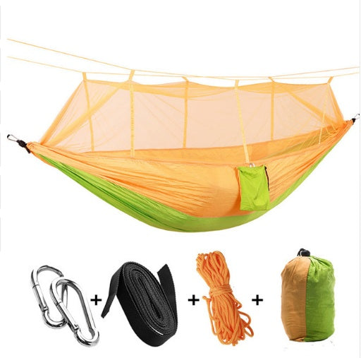 Double Parachute Hammock Mosquito Net - 210T Nylon Anti-Insects